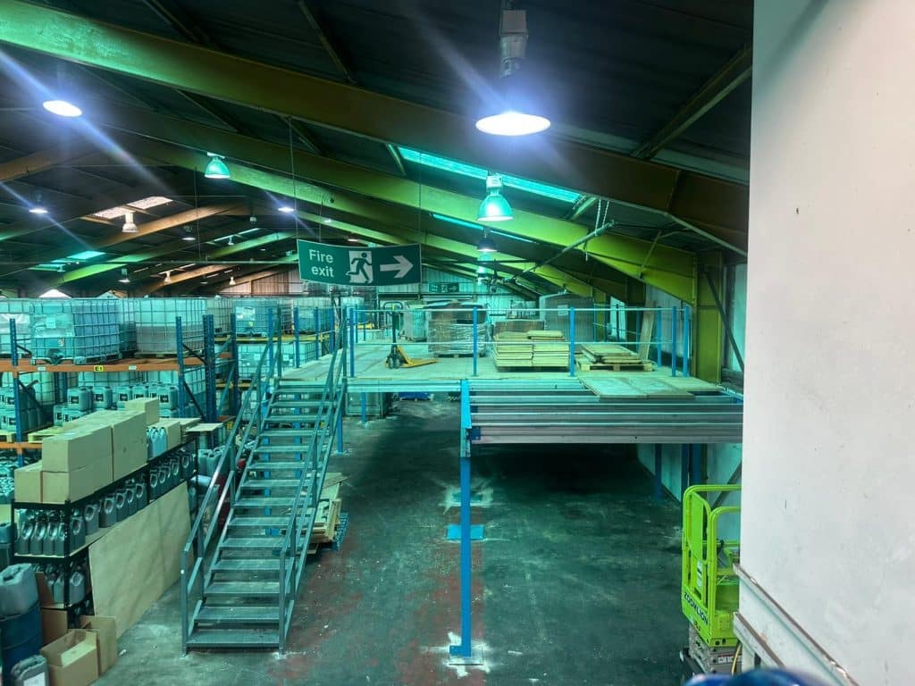 Century Containers chemical storage unit at Midland Oil Group Halesowen facility