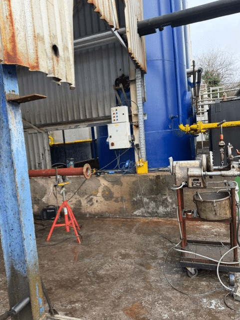 High quality base oil storage tank for engine oil wholesale production at Midland Oil Group