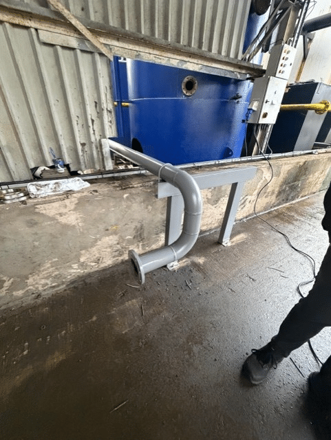 Filtration and control equipment installation for Midland Oil Group engine oil blending plant