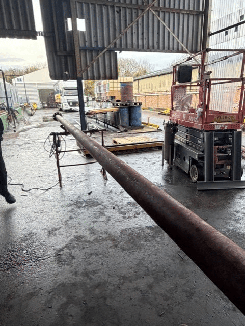 Base oil tank preparation and refurbishment at Midland Oil Group engine oil blending site