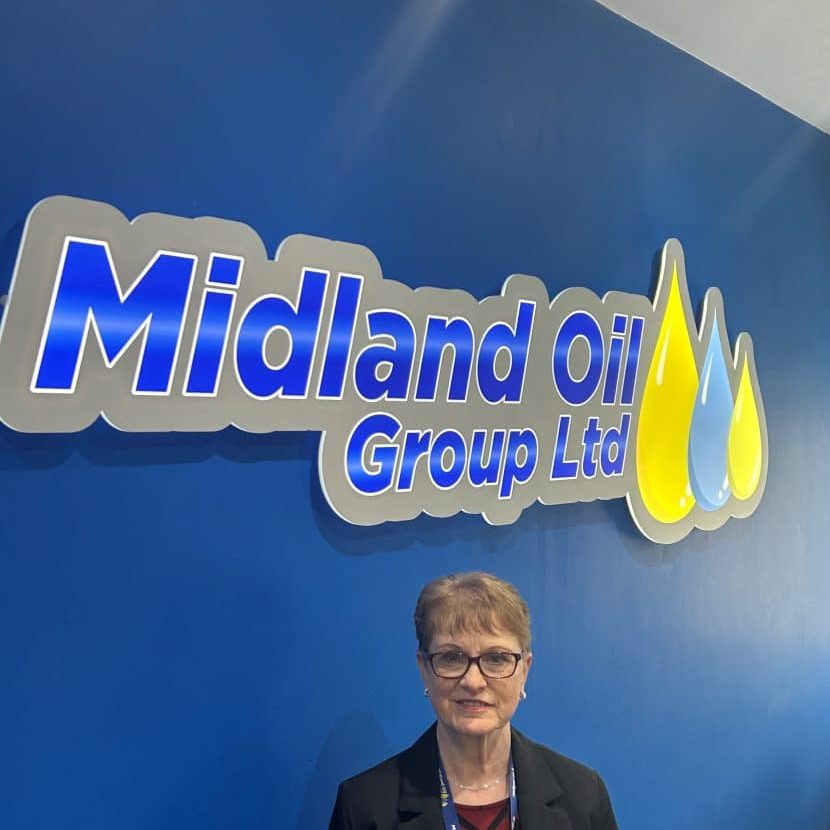 Denise Davies, an employee at Midland Oil Group Ltd